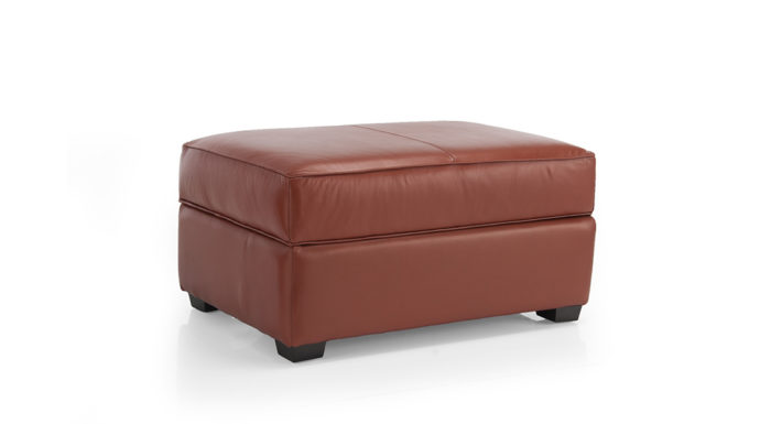 Ladd Leather Storage Ottoman