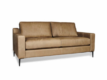 Lena Leather Condo Sofa